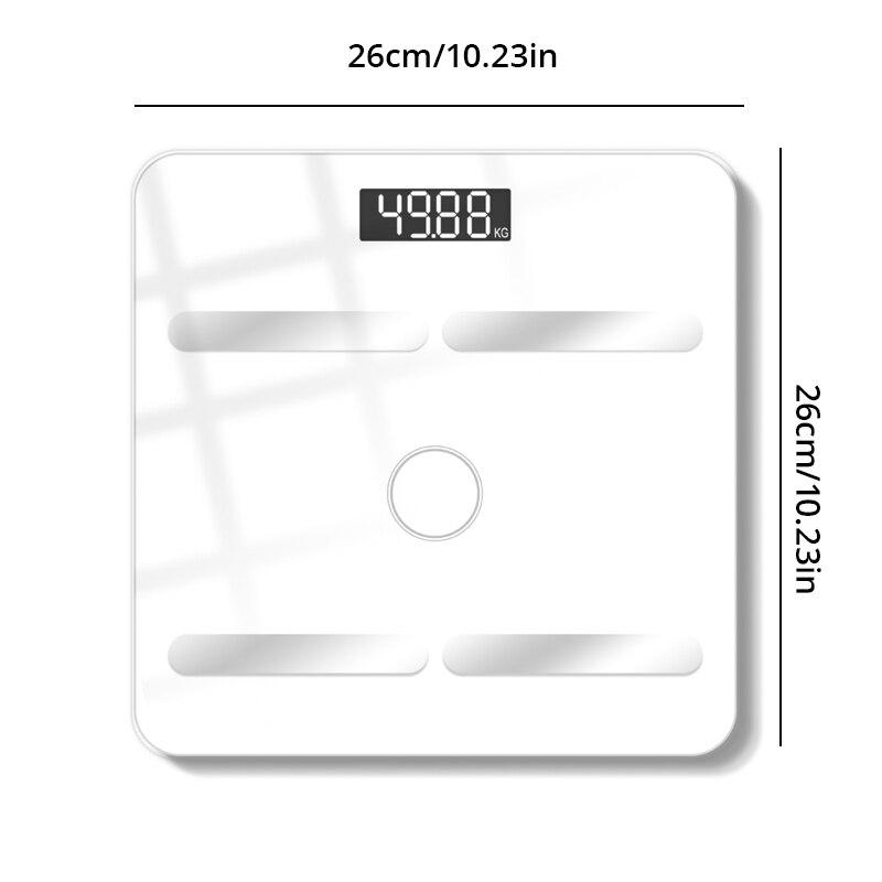 Cutting-Edge Bluetooth Body Fat Scale | Smart Charging, Precision Weighing & BMI Analysis for Adults